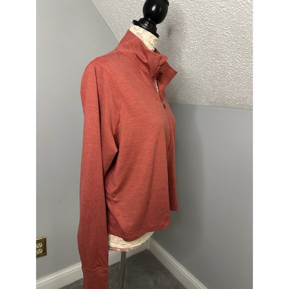 EUC VUORI Womens Crescent 1/2 Zip Wicking Breathable Stretch Running Gym XL - Picture 4 of 7